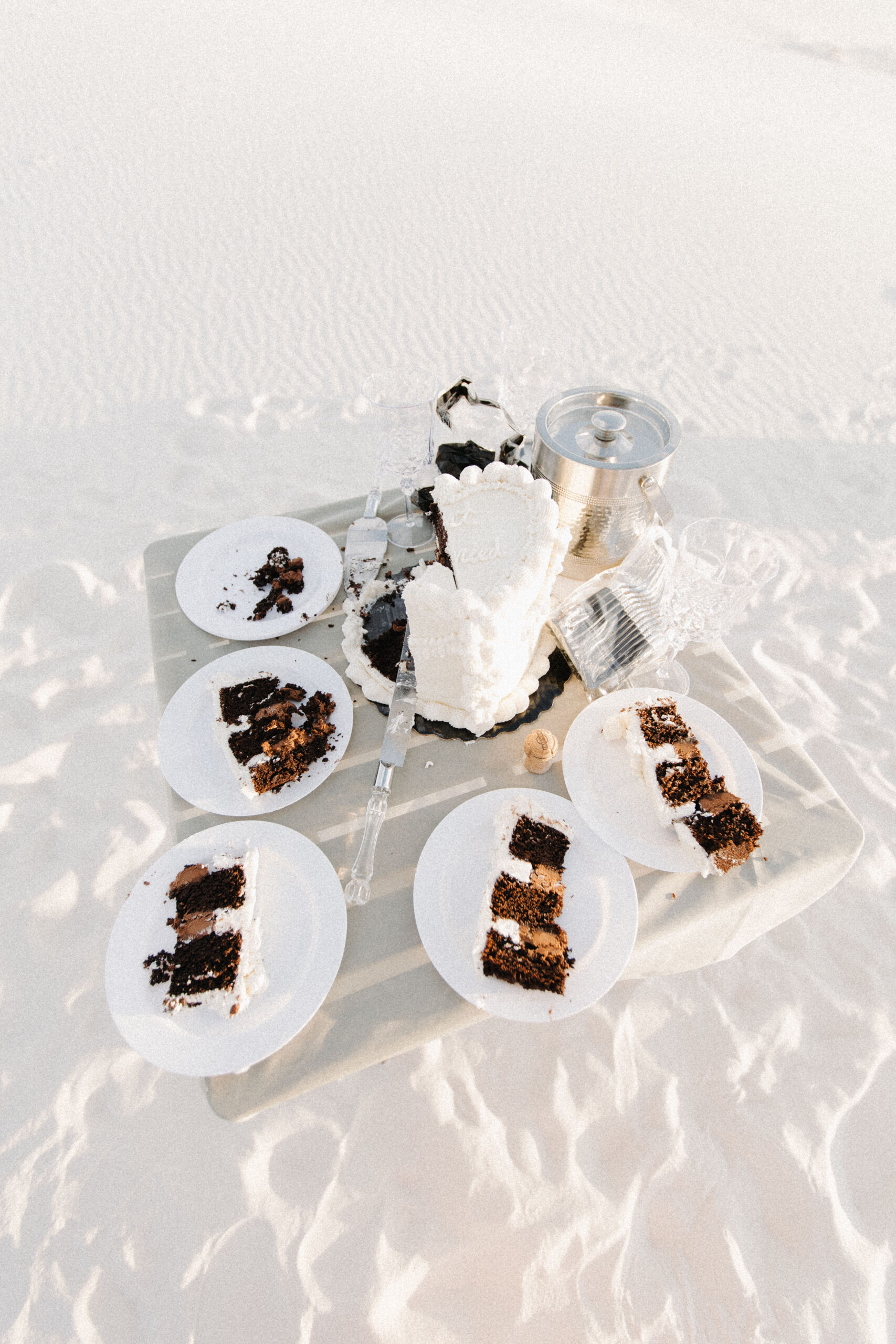 stunning details of a desert elopement