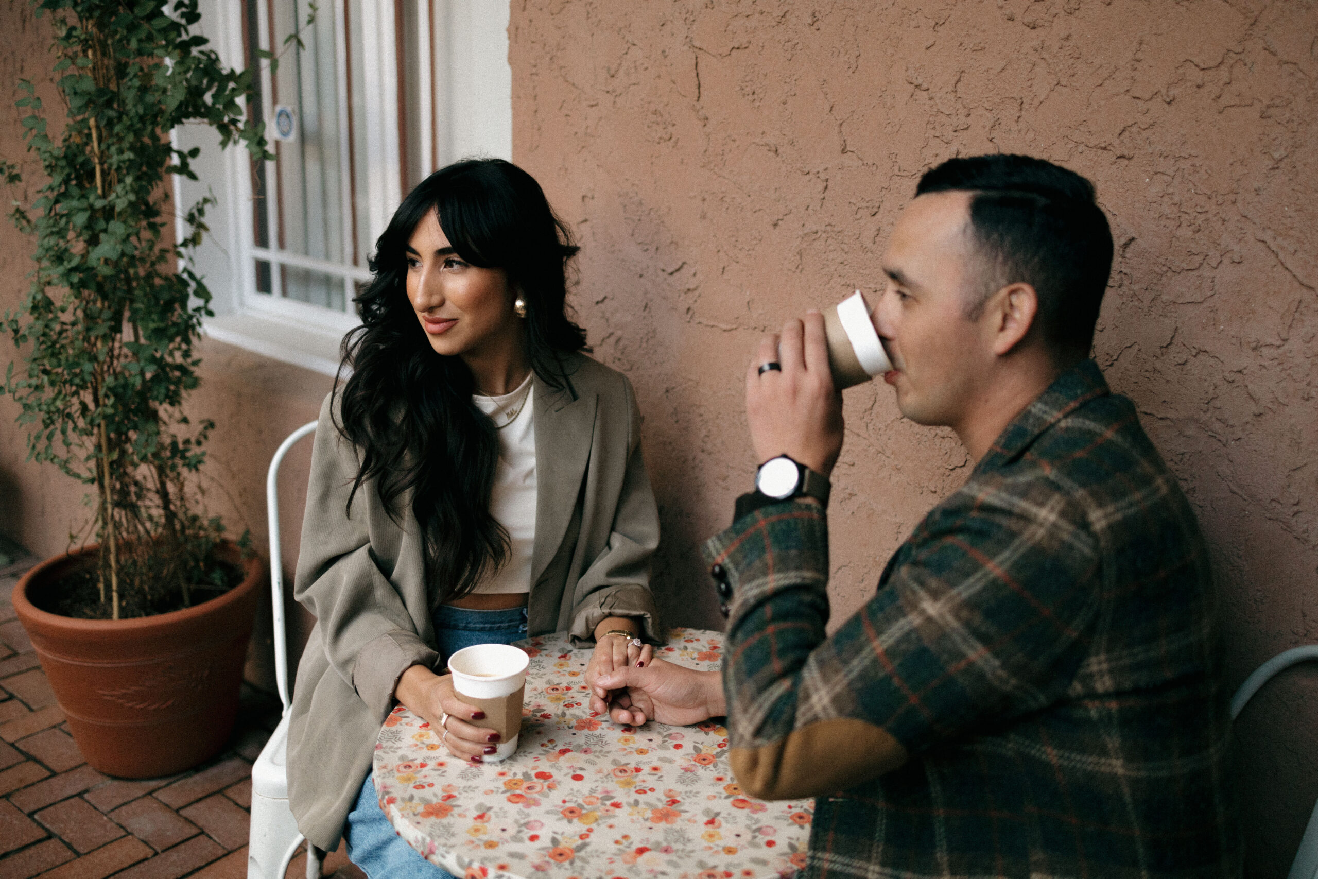 outdoor New Mexico engagement photoshoot