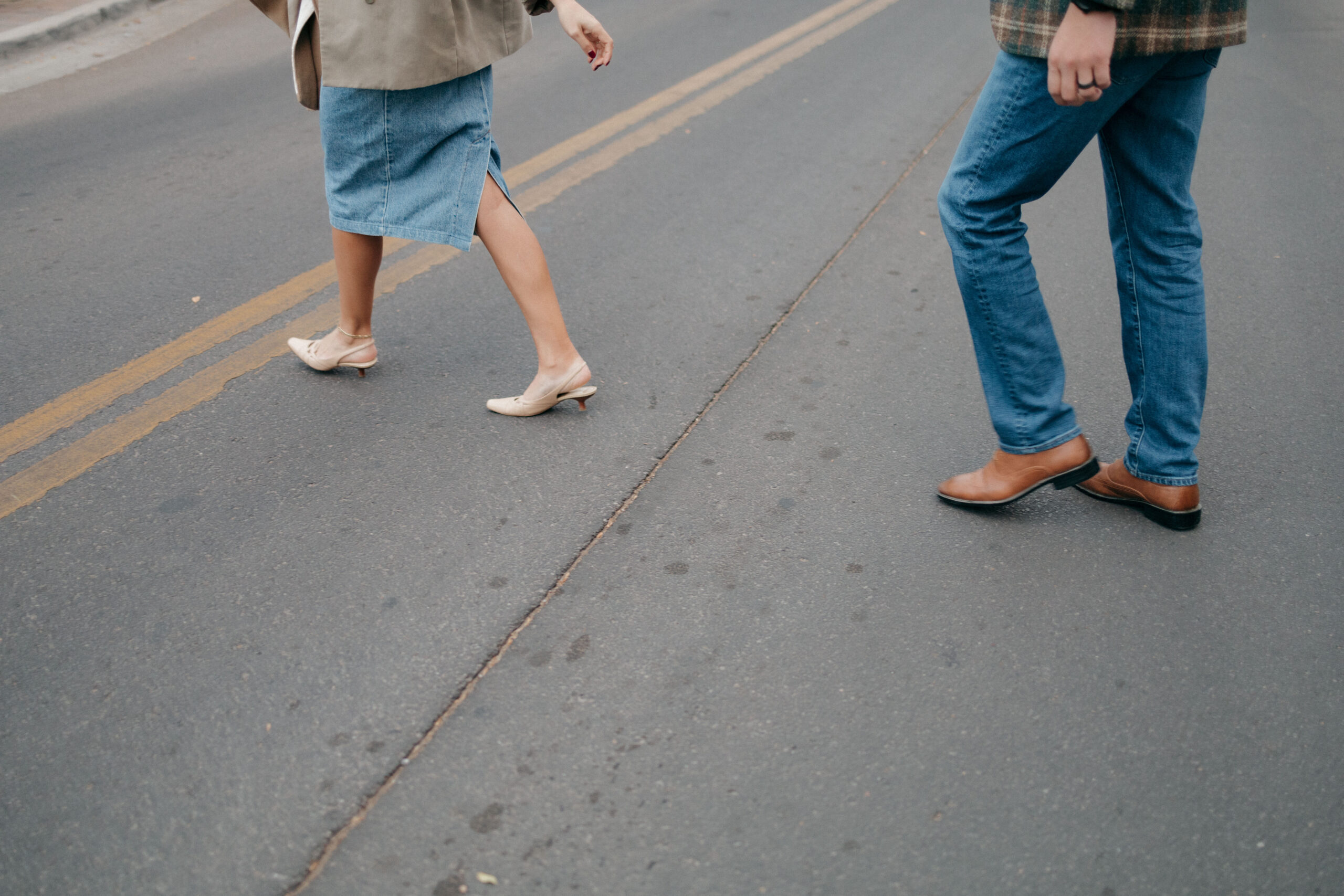 outdoor New Mexico engagement photoshoot