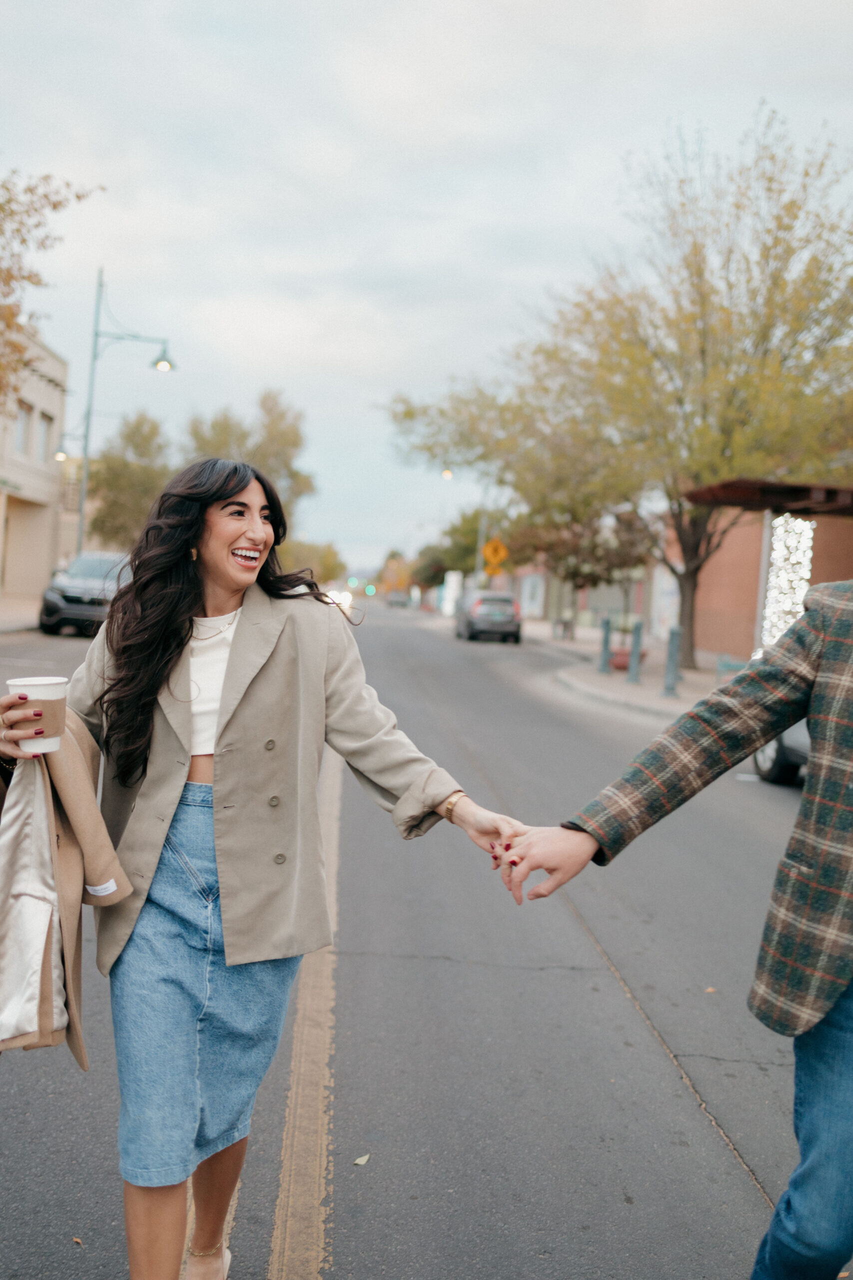 outdoor New Mexico engagement photoshoot