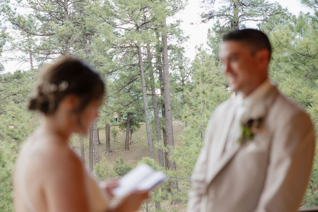 beautiful bride and groom pose on their elopement day