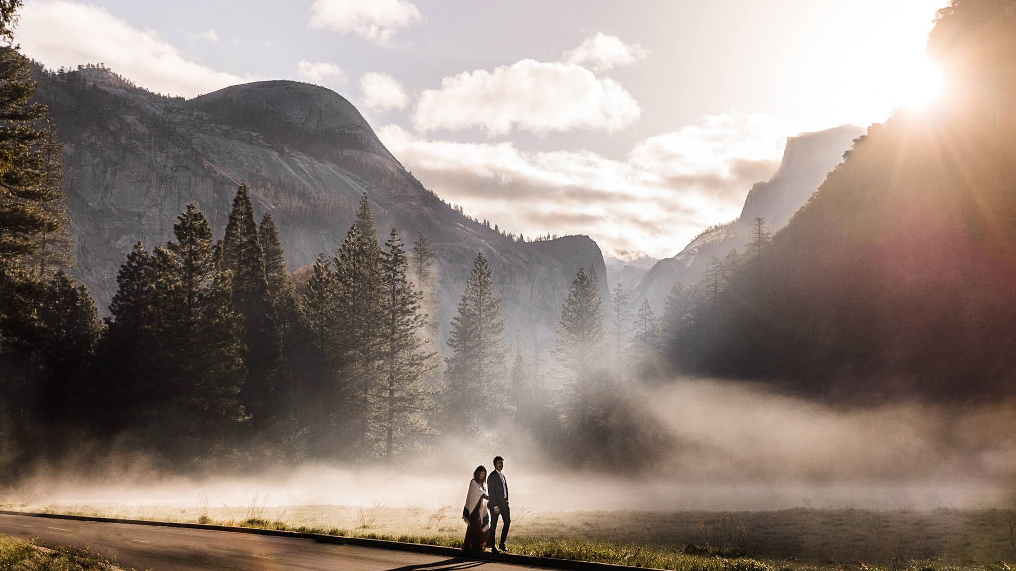 beautiful elopement photography from the West Coast